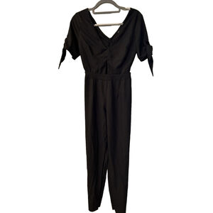 Gianni Bini Jumpsuit With Keyhole In Front And Sides - Size Small